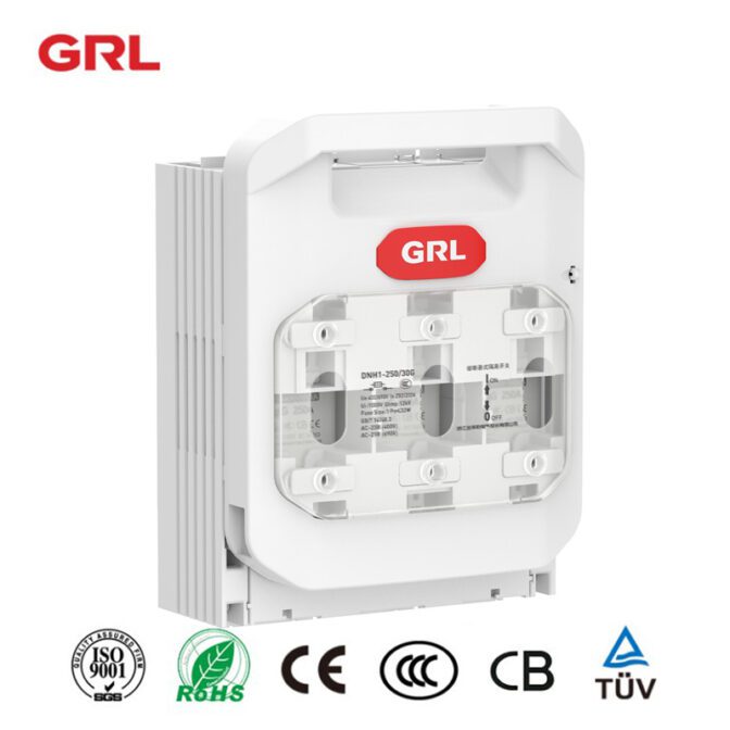 Busbar System Type 250A 3 Phase Fuse Disconnect Switch DNH1-250/31G