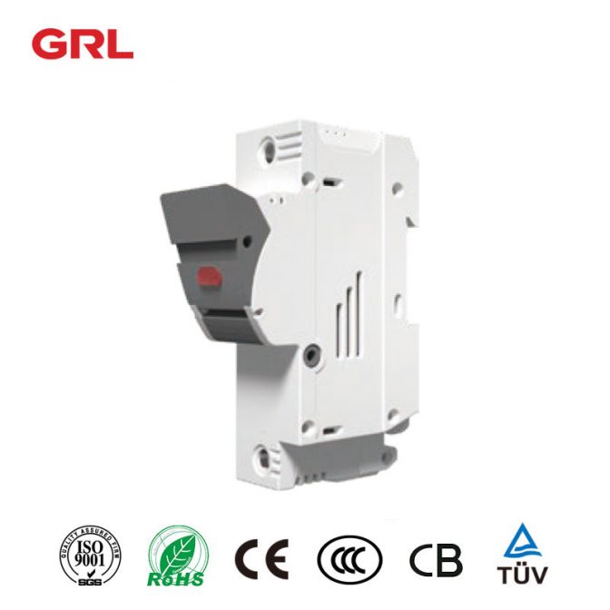 GRL 125 أمبير حامل الصمامات RT18X-125 مع LED مؤشر حجم الصمامات 22 * 58