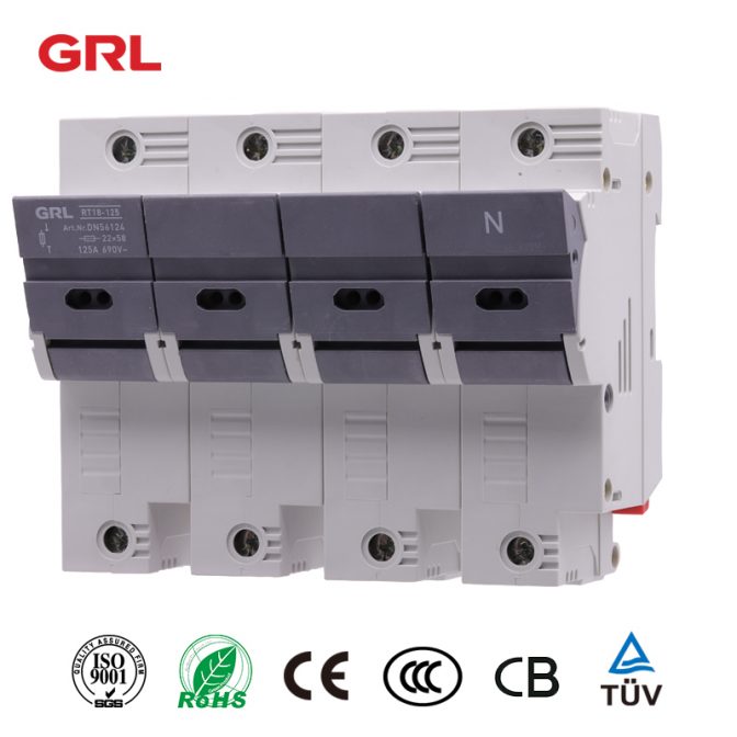 GRL دين السكك الحديدية جبل حامل الصمامات RT18-125-3P + N حجم الصمامات 22 * 58