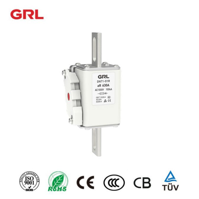 حماية الدوائر DNT-O1R سلسلة 160A ~ 1500A 1000V حماية معدات أشباه الموصلات الصمامات