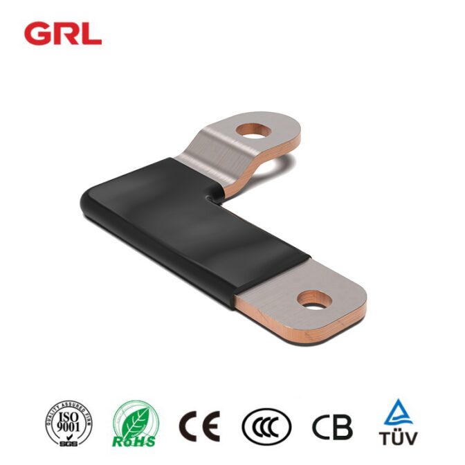GRL النحاس busbar طلاء 4mm قابل للتخصيص جيدة النحاس احباط لينة الاتصال