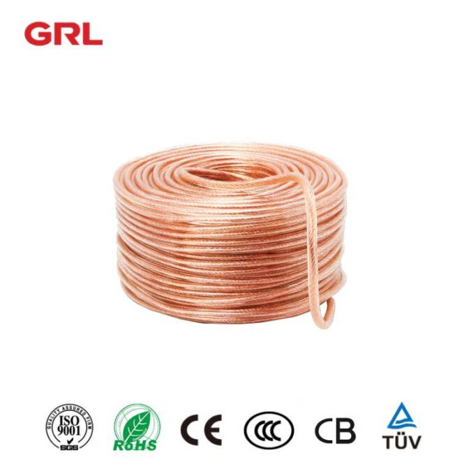 PVC المغلفة مرنة النحاس تقطعت السبل الأسلاك GRL المورد