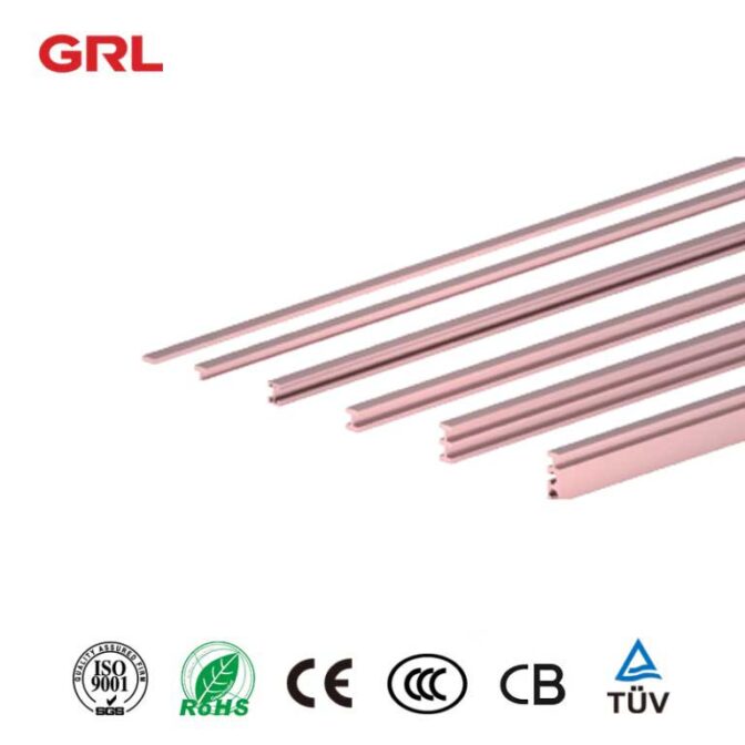 القياسية النحاس Busbar تخصيص الصلبة Busbar